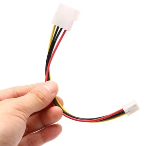 4 Pin Molex IDE Male to 4P ATA Female Power Cable to Floppy Drive Connect~gw - Picture 1 of 6