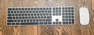 Apple Magic Keyboard with Touch ID and Numeric Keypad and Magic Mouse Combo - Picture 1 of 1