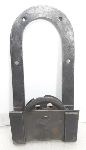Antique Unmarked Barn Door Roller Working Condition Cover