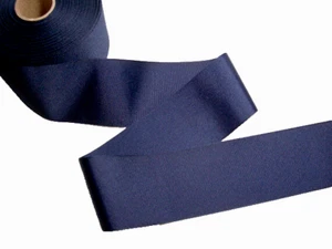 Navy Blue Grosgrain Ribbon 3" wide x 10 yards Offray Cheer Bow Polyester B23 - Picture 1 of 2
