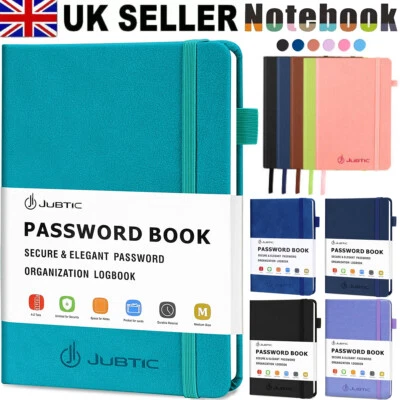 Password Book With Alphabetical Tabs - Internet Password Keeper Book Hardcover - Image 1 of 4