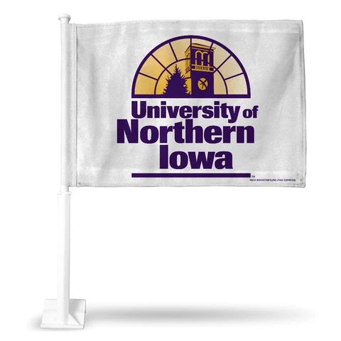 Northern Iowa Panthers 11X14 Window Mount 2-Sided Car Flag Cover