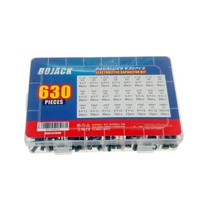 Bojack 24 Wert 630 Stck. Aluminium Elektrolytkondensator Sortiment Box Kit Bereich... - Bild 1 von 4