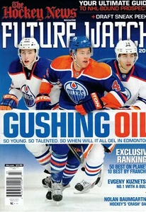 Hockey News Magazine 2012 Edmonton Oilers EBERLE HALL RYAN NUGENT-HOPKINS - Picture 1 of 1