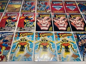 Superman Man of Steel 19-134 Annuals 2-6 NM+ to VF+ 9.6 8.5 Hi Grade Your Choice - Picture 1 of 279