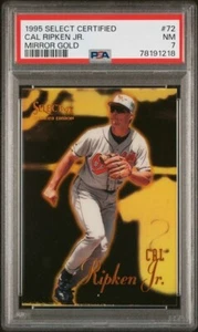 1995 Select Certified Cal Ripken Jr Mirror Gold #72 - PSA 7 - Bild 1 von 2