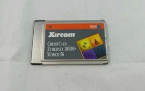 Xircom Fast Ethernet 10/100+Modem 56 PCMCIA Global Network Card (CEM56-100) - Picture 1 of 2