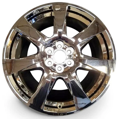 For Cadillac SRX OEM Design Wheel 20" 2010-2013 with Chrome Clad Cover 4666 - Image 1 of 4