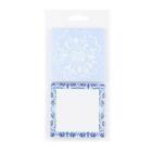 Designs de motifs et de fleurs bleus Darice, 50 notes collantes par tampon, 3 x 3 pouces
