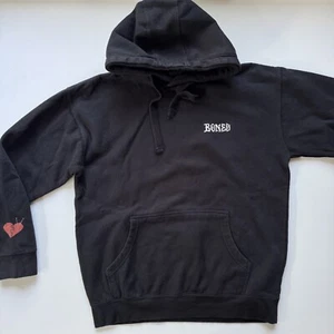BONES Wheels Muñeca Vudú Pullover Sudadera con Capucha Talla Grande Negro Skateboarding Ratpack - Imagen 1 de 13