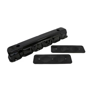 62-74 Chevy Straight 6 Cylinder Black Valve Cover w/ Side Plate 194 230 250 292 - Picture 1 of 3