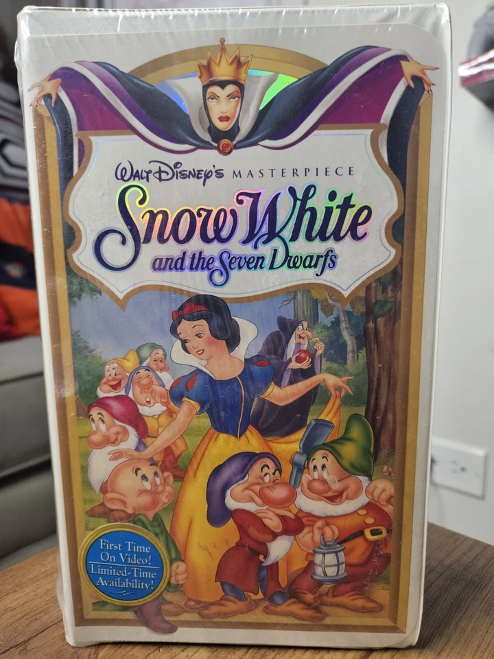 Walt Disney's Masterpiece Snow White and the Seven Dwarfs VHS Brand New Sealed - Image 1 of 4