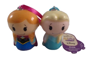 Disney Frozen Anna & Elsa Decoupage Ornaments New - Picture 1 of 1