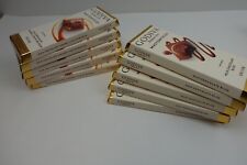 Lot of 10 Godiva Belgium 1926 Masterpieces Milk Chocolate & Caramel Bars 3.1 oz