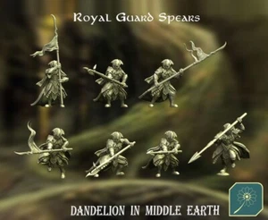 Darkwood Armoured Royal Guard 2H Spears x24 from Dandelion - Picture 1 of 2