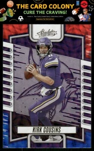 2023 Panini Absolute #25 Kirk Cousins RWB Kaleidoscope - Picture 1 of 2