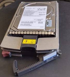 Compaq 36.4GB 10K RPM Ultra Wide 3 SCSI HDD - Picture 1 of 7