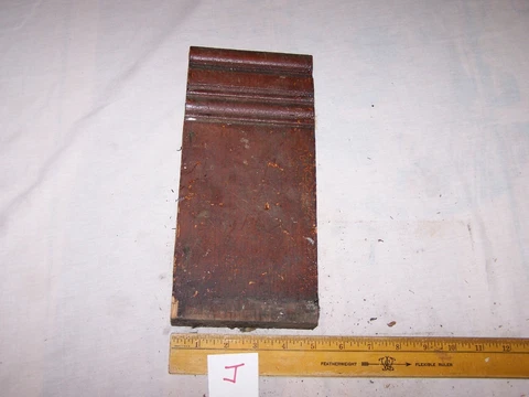 Antique Wood Block WOODWORK Restoration Salvage Architectural Lot J Cover
