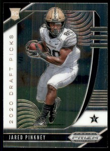 2020 Panini Prizm Draft Picks #137 Jared Pinkney Rookie Card 