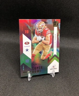 2023 Donruss George Kittle /100 “ROAD TO THE SUPER BOWL” GOLD FOIL SP #RTSBD-GK - Image 1 of 4
