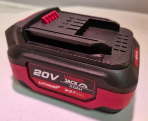 Caricabatteria Powertool con batteria 20v 4Ah per Lumberjack Litio XP autonomia senza fili - Foto 1 di 2