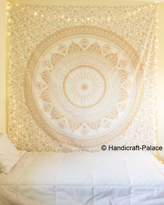 Ombre Mandala Tapestry Indian Wall Hanging Bohemian Hippie Bedspread Throw-Decor - Picture 1 of 2