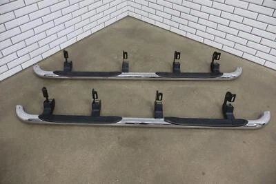 07-13 GMC Sierra/Silverado Crew Cab OEM Running Board Side Steps Pair Left/Right - Image 1 of 4