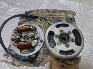  Yamaha YG1 YG1K YG1T YJ1 YJ2 Flywheel Magneto Stator Assy NOS Genuine - Picture 1 of 11