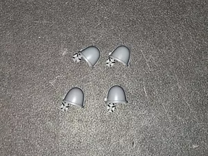 Lotto punte coprispalle Warhammer 40k Space Marines Sergente Insignia, i245 - Foto 1 di 2