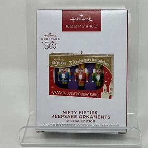 Hallmark  2023 Nifty Fifties Nutcrackers  Special Edition Ornament - Picture 1 of 3