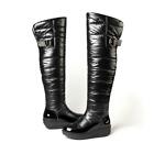 Women's Over The Knee High Boots Riding Boots Low Heel Snow Boots 