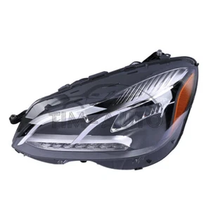 Left Side Halogen Headlight For 2014-2016 Mercedes-Benz E-Class W212 Sedan/Wagon - Picture 1 of 13