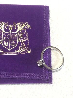 Designer Gemporia Gems TV sterling silver 925 Morganite Oval Solitaire Ring - Image 1 of 4