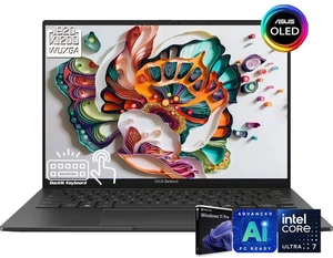 ASUS Zenbook 14" WUXGA OLED Touchscreen Laptop Intel Core Ultra 7 225H 2TB SSD - Foto 1 di 11
