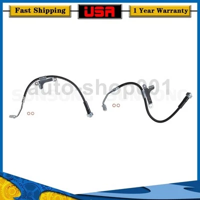 Manguera de freno de línea de freno delantera para GMC Envoy XL 5,3 L 2005 2004 2003 2002 Foto 1 de 4