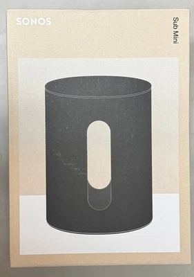 Sonos Sub Mini Negro - Subwoofer Inalámbrico - WiFi Foto 1 de 4