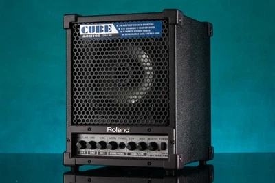 Roland CM-30 Cube Monitor is a 30W Active  With a 6.5" Coaxial 2-way Speaker - Image 1 of 4