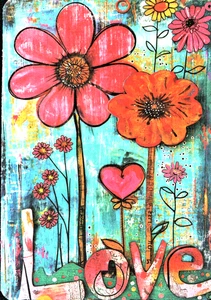 Junk Journal Cards, Encouraging Words 10pcs 4"x 6" - Picture 1 of 10