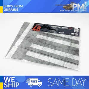 Red Fox DB-48001 1/48 3d Diorama Base Modern NATO Airfield Type 5 300x230mm - Picture 1 of 6