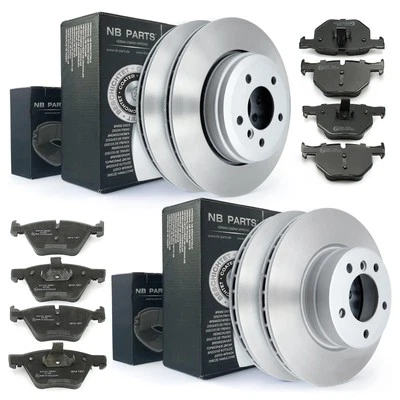 Juego de pastillas de freno delanteras traseras para BMW 5 E60 E61 Touring - Imagen 1 de 4