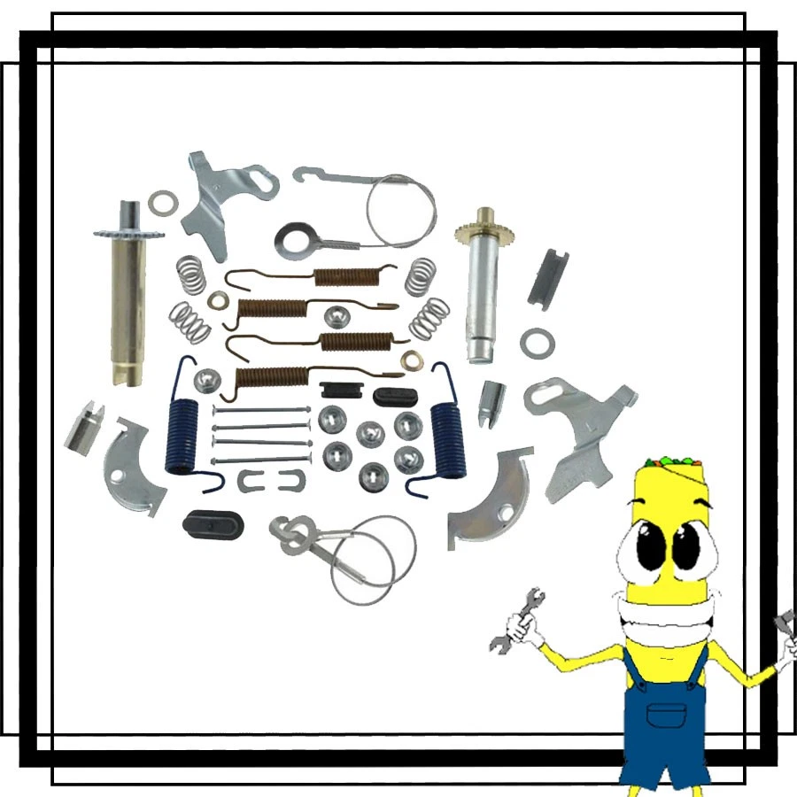 Kit completo de herrajes de tambor de freno trasero para Chrysler 300 1963-1968 TODOS Foto 1 de 1