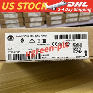 New Sealed Allen-Bradley 1756-L7SP SER B GuardLogix Safety Controller AB - Picture 1 of 5