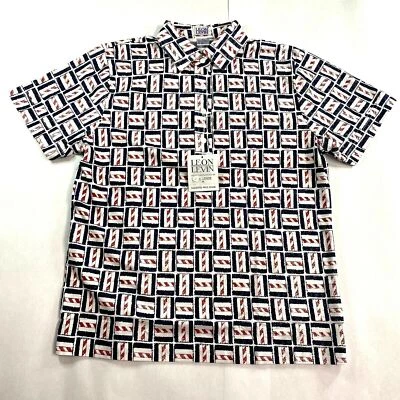 Женская рубашка-поло Leon Levin с коротким рукавом размер средний Candy Cane для гольфа - Изображение 1 из 4