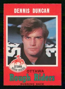 DENNIS DUNCAN 1971 O-PEE-CHEE CFL NO 81 NEUWERTIG 28515 - Bild 1 von 2