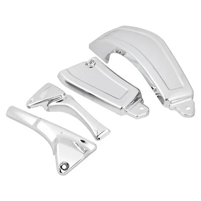 Chrome ABS plastic 4 part Frame Body Fairing Cover Trim Fit For Suzuki Boulevard Foto 1 de 4