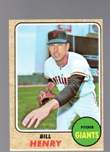 Bill Henry 1968 Topps #239