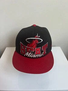 Miami Heat 9fifty Era Hat Cap Hardwood Classics HWC Snapback Youth EUC - Picture 1 of 6