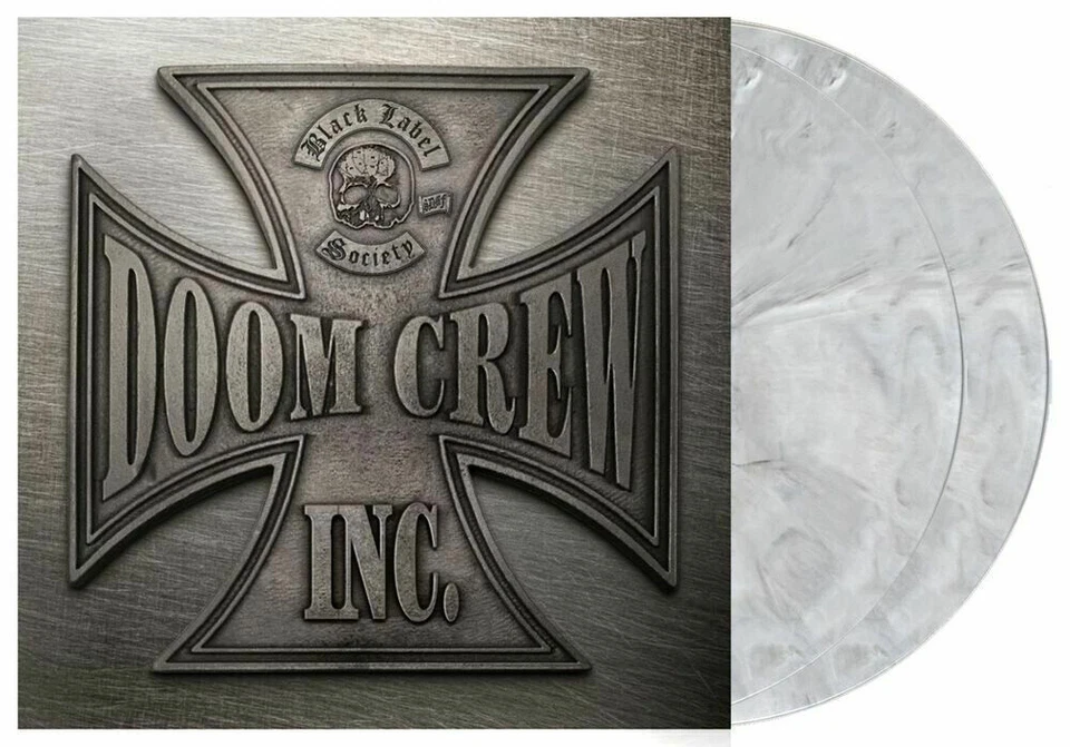 BLACK LABEL SOCIETY - DOOM CREW INC. ORG 2021 EU WHITE/GREY MARBLE vinyl 2LP Foto 1 de 1