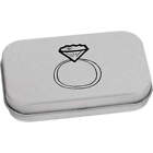 'Diamond Ring' Metal Hinged Tin / Storage Box (TT028431)