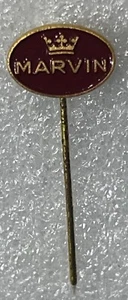 Rare pin badge SWITZERLAND MARVIN SWISS WATCH Since 1850 Marked on back - Picture 1 of 4